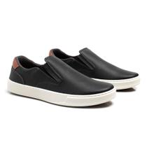 Sapatênis Casual Slip On Masculino Moderno Macio Dia a Dia - Breffer