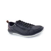 Sapatênis Conforto Casual Zíper Preto Sound Sapatênis Conforto Casual Zíper Preto Sound