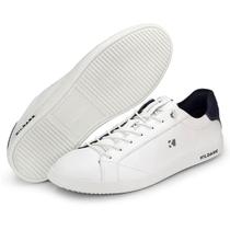 Sapatênis Couro Kildare Mark Masculino - Branco