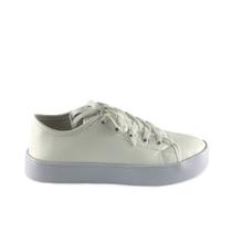 Sapatenis Dara Branco com Sola Branca - ULLY Sapatenis Dara Branco com Sola Branca - ULLY