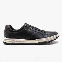 Sapatênis Democrata Denim Jay Couro 151401