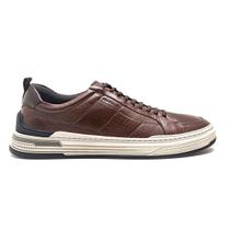 Sapatênis Democrata Masculino Denim Mike em Couro 240601