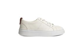 Sapatênis Feminino AC Jeans Couro Branco Solado Plataforma Conforto Casual Elegante Sapatênis Feminino AC Jeans Couro Branco Solado Plataforma Conforto Casual Elegante