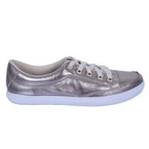 Sapatênis Feminino Casual Rasteiro em Couro Leve e Confortável