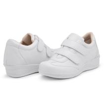 Sapatênis Feminino Ortopédico Salto Anabela Conforto Dor nos Pés