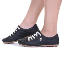 Sapatênis Feminino Sintético Casual, Leve e Confortável Para Seu Dia a Dia Sapatênis Feminino Sintético Casual, Leve e Confortável Para Seu Dia a Dia