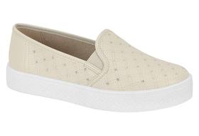 Sapatenis feminino slip on moleca - 5712323