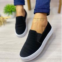 Sapatenis Femino Casual Tenis Confortável mocassim