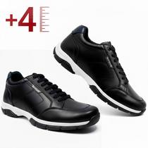 Sapatênis Ferricelli Masculino em Couro Legítimo Casual Macio Leve Original Mais Altura Azera ZR64430-NTG97 Sapatênis Ferricelli Masculino em Couro Legítimo Casual Macio Leve Original Mais Altura Azera ZR64430-NTG97