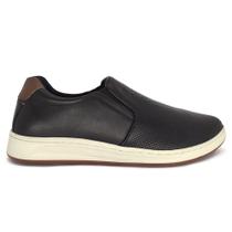 Sapatênis Freeway Masculino Couro Slip On Calce Fácil Cooper