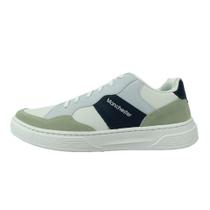 Sapatenis Manchester Casual Cabedal Em Costura - 561