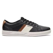 Sapatênis Masculino Black Whiskey Grey West Coast WC-31-05