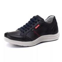 Sapatenis Masculino casual Comfort Couro 3000