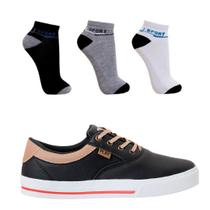 Sapatênis Masculino Casual Confortável Play Sapatênis Masculino Casual Confortável Play