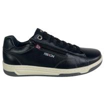 Sapatenis Masculino Casual Ferracini Vox Couro Calce Facil Cor:CarameloTamanho:38