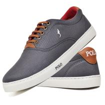 Sapatênis Masculino Casual Polo Tenis Confortável e Bonito