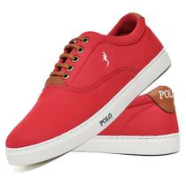Sapatênis Masculino Casual Polo Tenis Confortável e Bonito