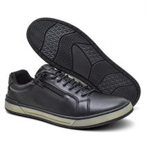Sapatenis Masculino Com Elástico e Zíper Sola Macia Moda Casual Sapatenis Masculino Com Elástico e Zíper Sola Macia Moda Casual