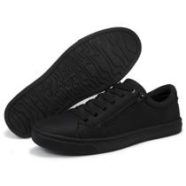 Sapatênis masculino Confortável Casual Confortável super leve e mácio Com zíper lateral CF5204 - Store P.B Sapatênis masculino Confortável Casual Confortável super leve e mácio Com zíper lateral CF5204 - Store P.B