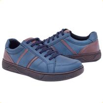 Sapatênis Masculino Confortável Macio Resistente e Durável Cadarço de Elástico Só Calçar MODELO 18020