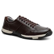 Sapatênis Masculino Couro Confortável Tamanho Especial Macio Sapatênis Masculino Couro Confortável Tamanho Especial Macio