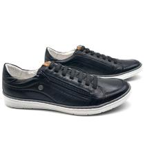 Sapatênis Masculino Couro Dia a Dia Casual Leve Conforto Sapatênis Masculino Couro Dia a Dia Casual Leve Conforto