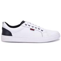 Sapatênis Masculino Couro Modelo Novo Confortável Estilo Jovial - GTS Sapatênis Masculino Couro Modelo Novo Confortável Estilo Jovial - GTS