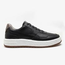 Sapatênis Masculino Democrata Drake Pulse Preto