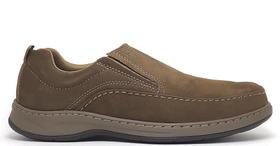 Sapatênis Masculino em Couro Bradok Classic Slip On CSC9420