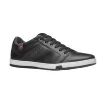 Sapatênis Masculino Em Couro Pegada Preto Sapatênis Masculino Em Couro Pegada Preto