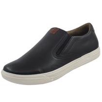 Sapatênis Masculino em Couro Slip On Pegada - Original