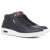 Sapatênis Masculino Ferracini 24h Casual New Blady Couro Nobuck Cano Alto