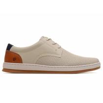 Sapatênis Masculino Freeway Couro Off White - 3722