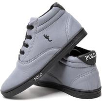 Sapatênis Masculino Infantil Menino Cano Médio Confortável Sapatênis Masculino Infantil Menino Cano Médio Confortável