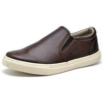 Sapatênis Masculino Mocassim Sapato Mule Iate De Couro