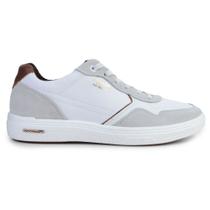 Sapatênis Masculino Pegada Couro Nitro P Branco - 1120