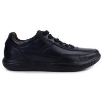 Sapatênis Masculino Pegada Couro Stretch Preto - 1104 Sapatênis Masculino Pegada Couro Stretch Preto - 1104