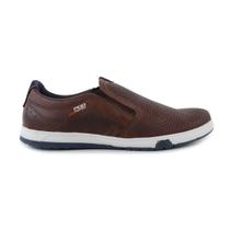 Sapatênis Masculino Pegada Marrom Pinhão - 1704 Sapatênis Masculino Pegada Marrom Pinhão - 1704