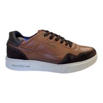 Sapatenis Masculino Pegada Solado Eva Conforto Couro 111903-03 Cafe Sapatenis Masculino Pegada Solado Eva Conforto Couro 111903-03 Cafe