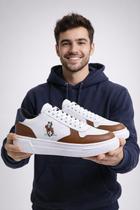 Sapatênis Masculino Polo Plus Casual Tam 42 Marrom