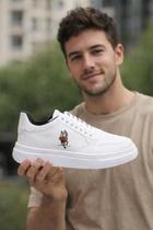 Sapatênis Masculino Polo Plus Original Branco