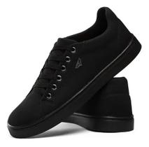 Sapatenis Masculino Preto Casual Confortavel Sapatenis Masculino Preto Casual Confortavel