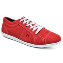 Sapatênis masculino sandro moscoloni suede blink vermelho 36 red unica