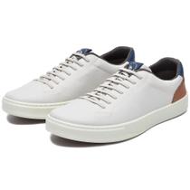 Sapatenis Masculino Solado Colado e CosturadoPalmilha Gel Espumado - Cinza Claro