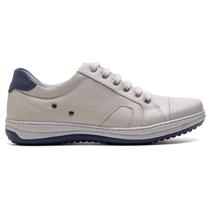 Sapatênis Masculino Ultra Comfort em Couro Gelo Sapatênis Masculino Ultra Comfort em Couro Gelo