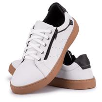 Sapatênis Masculino Vilela Shoes Modelo 605 Branco