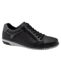 Sapatenis Masculino Ziper Elastico Calce Facil Casual 717