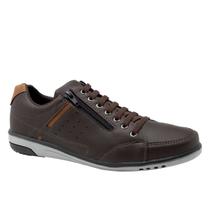 Sapatenis Masculino Ziper Elastico Calce Facil Casual 750