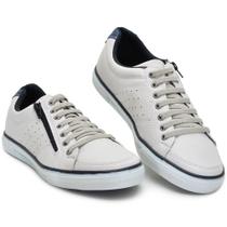 Sapatenis Masculino Ziper Elastico Calce Facil Casual 754