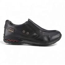 Sapatênis Pegada 114859 Amortech Masculino - Couro Preto Sapatênis Pegada 114859 Amortech Masculino - Couro Preto